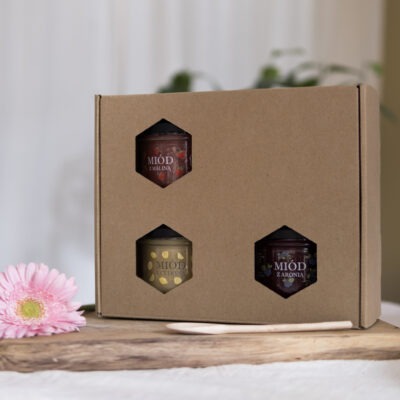 Zestaw miodów 3 x 225g