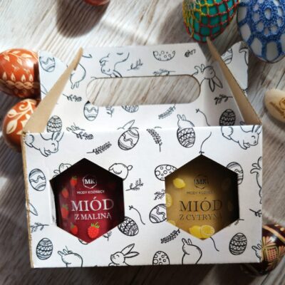 Zestaw miodów 2x400g (Wielkanoc)